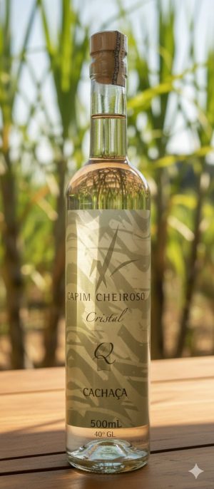 Cachaça Capim Cheiroso Cristal 500 mL
